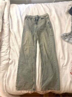 We The Free Light Blue Wide-Leg Jeans